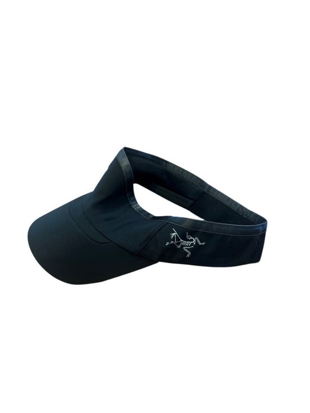 Arc’teryx Calvus Visor Black Trail Running Hiking Hat Lightweight S/M